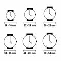 Montre Unisexe Q&Q M208J001Y (Ø 34 mm)