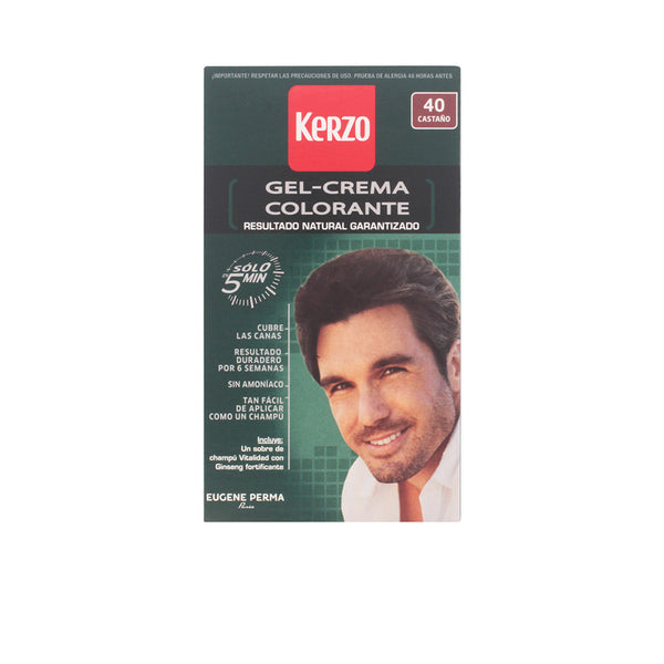 "Kerzo Colorante Per Uomo Gel Crema Marrone Chiaro"