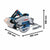 Circular saw BOSCH GKS 18V-68 GC PROFESSIONAL 1800 W 18 V