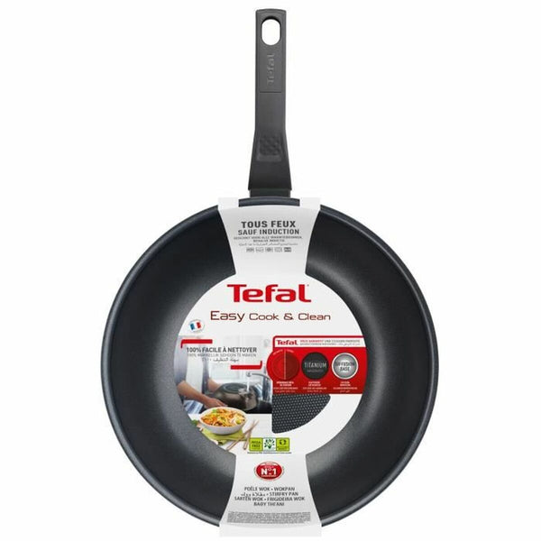 Wok Pan Tefal B5541902 Black Aluminium Ø 28 cm