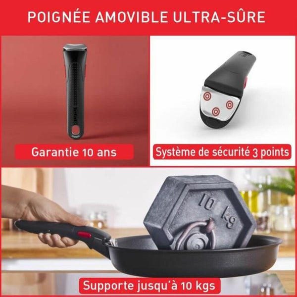 Batterie de Cuisine Tefal L1579102 10 Pièces