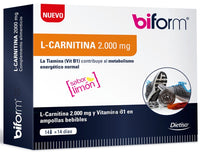 "Biform L Carnitina 2000 Mg 14 Viales X 10ml"