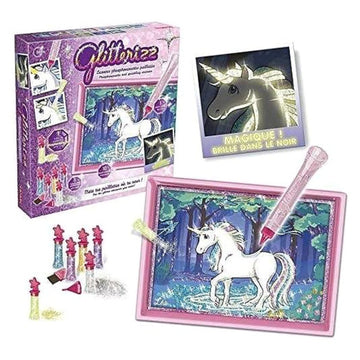 Paint and Colour Game Glitterizz Unicorn