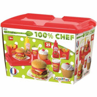 Accessoires Ecoiffier Hamburger Set