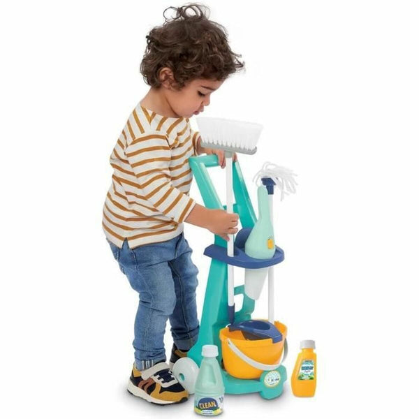 Kit de nettoyage et de rangement Ecoiffier Clean Home Jouets 8 Pièces