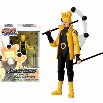 Jointed Figure Naruto Anime Heroes - Naruto Six Paths Sage Mode 17 cm