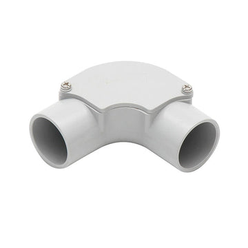 32Mm Inspection Elbow Grey