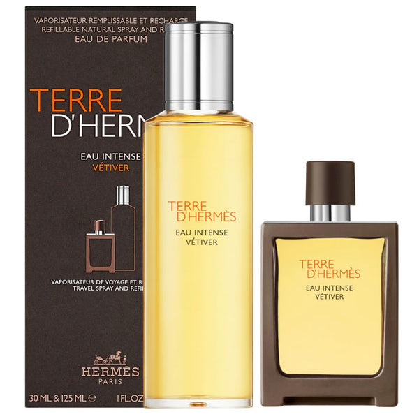 "Terre d'Hermès Eau Intense Vétiver Spray 30ml Set 2 Parti"