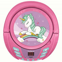 CD/MP3 Player Lexibook Children's Pink Bluetooth Unicorn