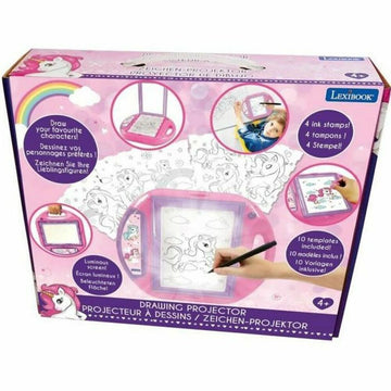 Drawing Set Lexibook Unicorn Drawing Projector