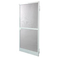 Mosquito net Doors Fibreglass Aluminium White (220 x 100 cm)