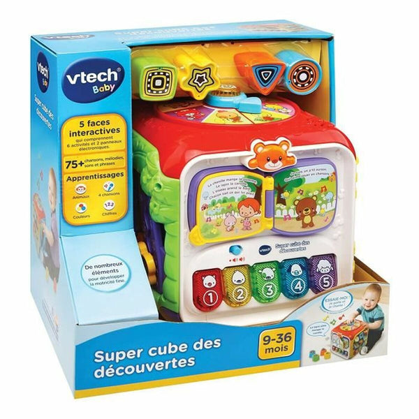 Interactive Toy for Babies Vtech Baby Super Cube of the Discoveries