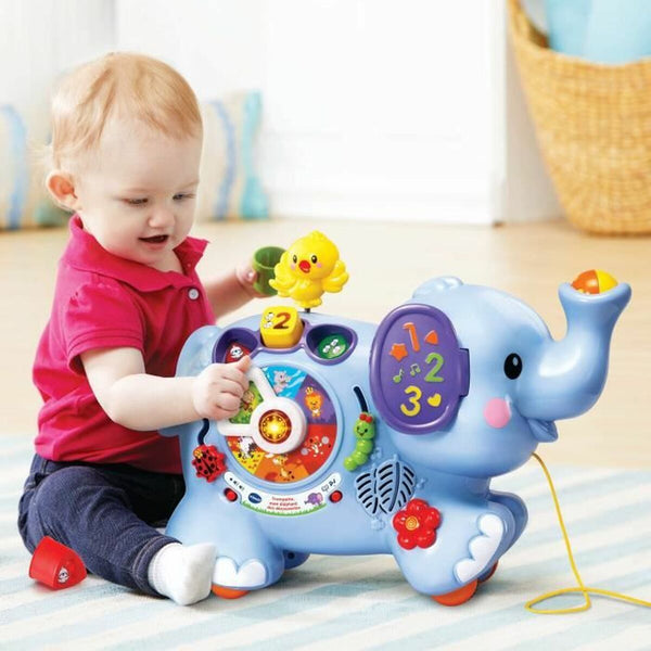 Interactive Toy for Babies Vtech Baby Trumpet, My Elephant of Discoveries