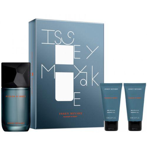 "Issey Miyake D'issey Homme Eau De Toilette 125ml Gel Ducha 50ml Despues Del Afeitado 50ml"