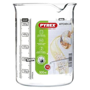 Measuring beaker Pyrex Kitchen Lab Glass