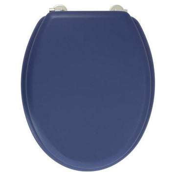 Toilet Seat Gelco Dolce Navy Blue MDF Wood