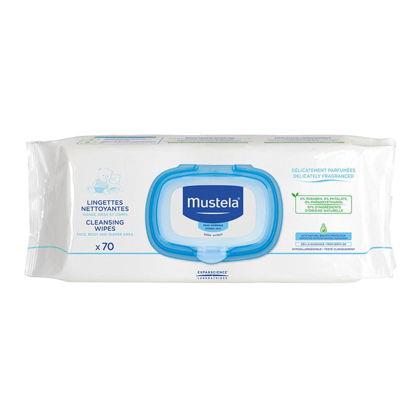 "Mustela Toallitas Limpiadoras 70uds"