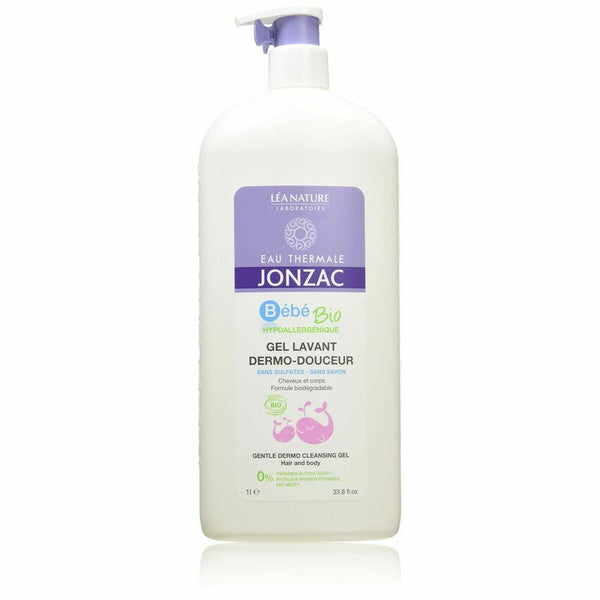 Gel Douche Hypoallergénique Dermo Eau Thermale Jonzac Bebé Bio (1000 ml)