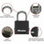 Combination padlock Master Lock M178EURD Steel Zinc Black