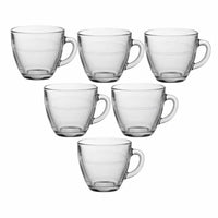 Piece Coffee Cup Set Duralex Gigogne 220 ml (6 Units)