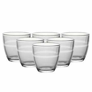 Glass Duralex Gigogne Crystal Transparent 6 Units (90 cc)