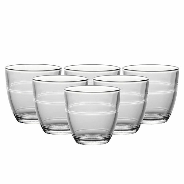 Glass Duralex Gigogne Crystal Transparent 6 Units (90 cc)