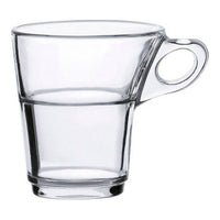 Ensemble de 6 tasses à café Duralex Caprice Verre Transparent 90 ml