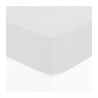 Fitted bottom sheet Atmosphera White (90 x 190 cm)