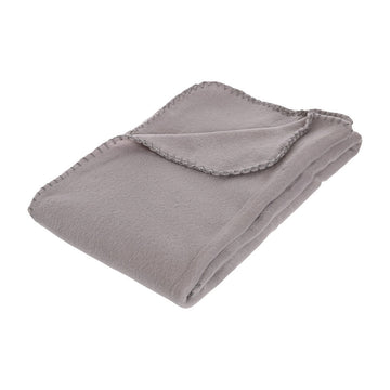 Fleece Blanket Atmosphera Brown Cotton (125 x 150 cm)