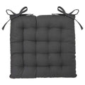 Chair cushion Atmosphera Dark grey 38 x 38 cm Beige