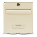 Letterbox Burg-Wachter   Beige Plastic Galvanised Steel