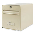 Letterbox Burg-Wachter   Beige Plastic Galvanised Steel