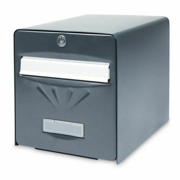 Letterbox Burg-Wachter   Grey Stainless steel Galvanised Steel 36,5 x 28 x 31 cm