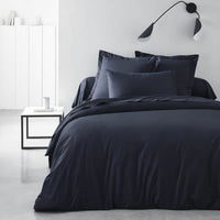 Fitted bottom sheet TODAY Essential Dark blue 140 x 200 cm Navy Blue