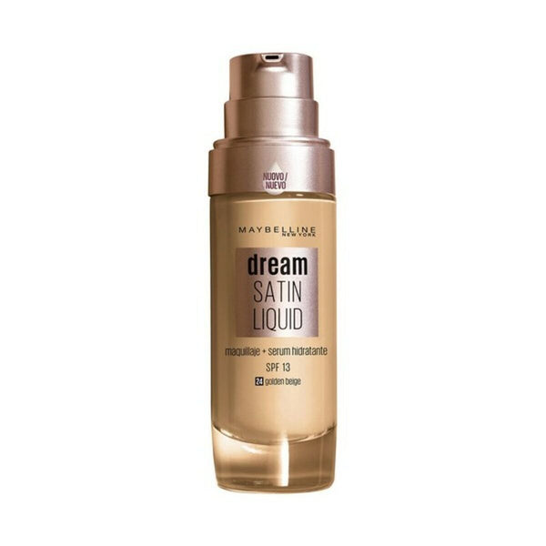 Base de maquillage liquide Dream Satin Liquid Maybelline (30 ml) (30 ml)