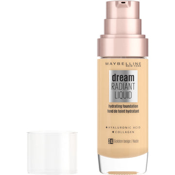 "Maybelline Dream Satin Liquid Foundation & Serum 24 Golden Beige 30ml"