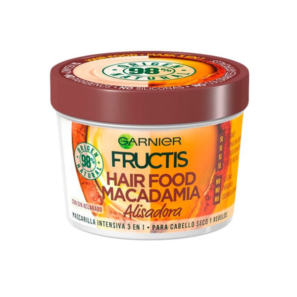 "Garnier Fructis Hair Food Macadamia Maschera levigante 390ml"