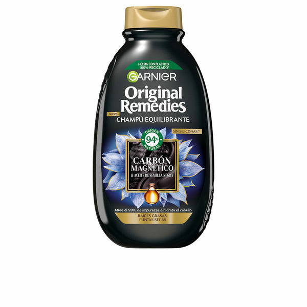 Shampoo Garnier Original Remedies Balancing Magnetic charcoal (250 ml)