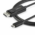 USB C to DisplayPort Adapter Startech CDP2DP1MBD           Black 1 m