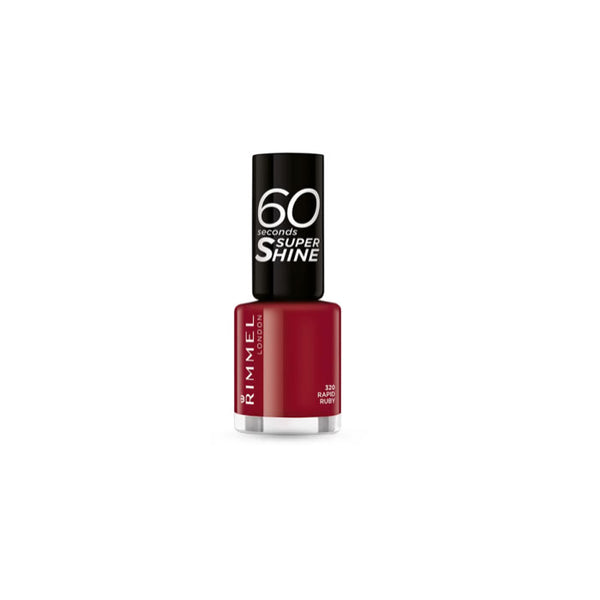 "Rimmel 60 Seconds Super Shine 320 Rapid Ruby"