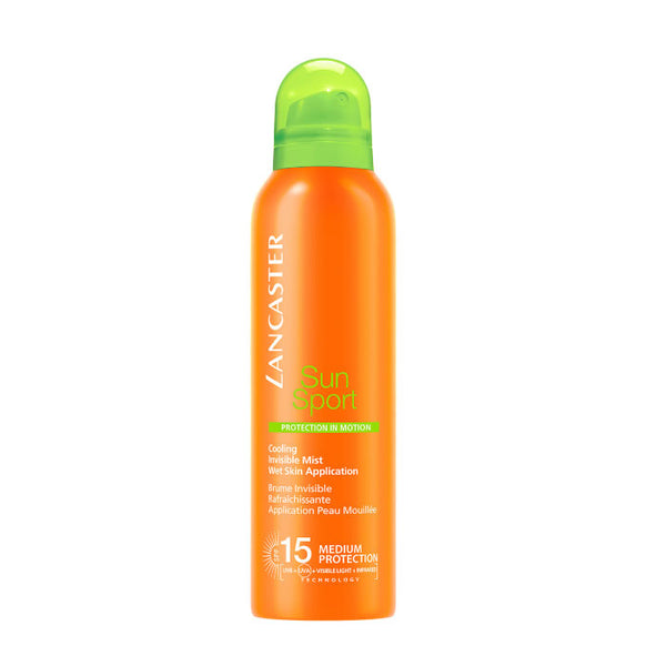 "Lancaster Sun Sport Cooling Invisible Mist Wet Skin Application Spf15 200ml"