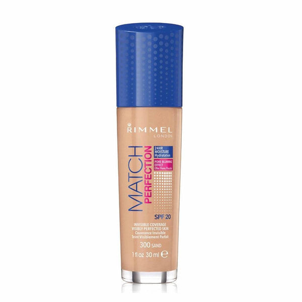 "Rimmel London Match Perfection Spf20 300 Sand"