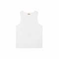 Men's Sleeveless T-shirt Picture Authentic Tank B White