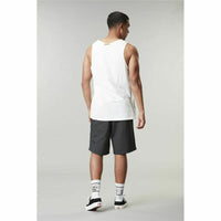 Men's Sleeveless T-shirt Picture Authentic Tank B White