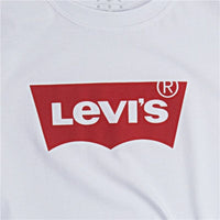 Child's Short Sleeve T-Shirt Levi's Batwing Logo White