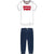 Sports Outfit for Baby TWILL JOGGER Levi's 6EA924-001  White