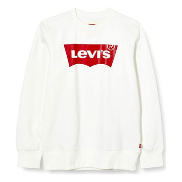 Hoodless Sweatshirt for Girls CREW  Levi's 8E9079  White