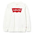 Hoodless Sweatshirt for Girls CREW  Levi's 8E9079  White