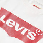 Hoodless Sweatshirt for Girls CREW  Levi's 8E9079  White