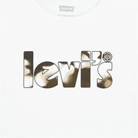 T-shirt Levi's Camo Poster Logo Bright 60732 White